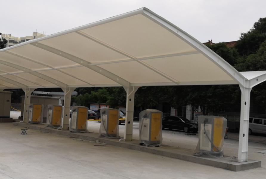 充電樁車(chē)棚翻新方案怎么做？